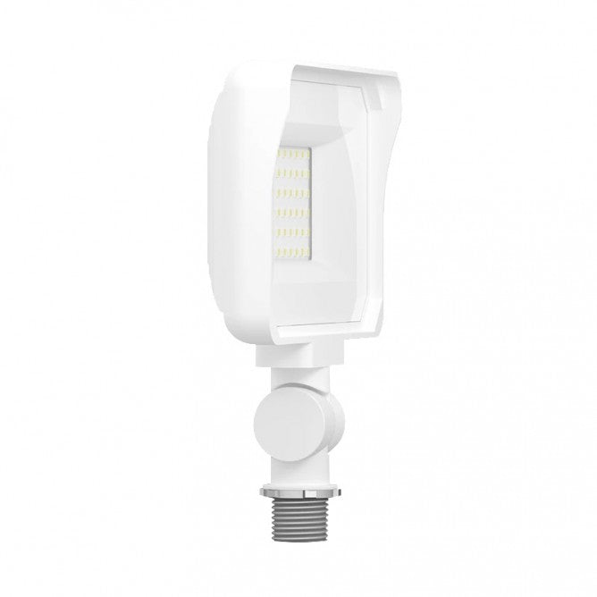 RAB X34-35LW-120 - Genral Purpose Outdoor LED Floodlight - 35 Watt - 3500 Lumens - 5000 Kelvin 120 Volt - Knuckle Mount - White Finish