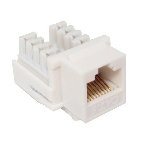 Morris Products 88421 Cat 6 110 White Jack