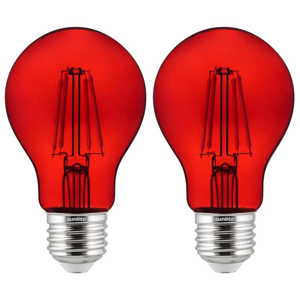 LED - Filament Colored Series - 4.5 Watt - 33 Lumens  - Red - Red