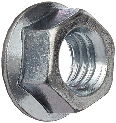 Morris Products 30672 3/8 Flanged Nut (Pack of 100)
