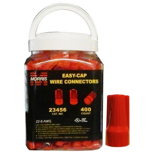 Morris Products 23456 Red Easy Cap Lg Jar