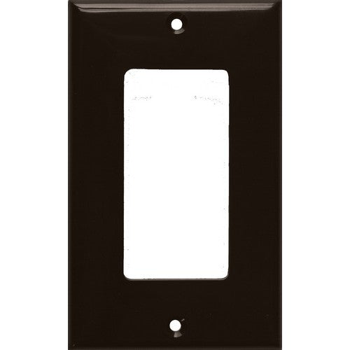 Morris Products 81112 Lexan Wall Plates 1 Gang Decorative/GFCI Brown - A simple Decorative/GFCI 1 Gang Wall Plate.
