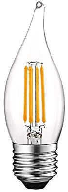LED Filament Lamp - 4 Watt - Lumens - 2700K Kelvin - 82 CRI - 15000 - Dimmable - LR21241