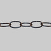 Kirks Lane-50326 - 8ga oval flat black chain