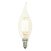 Westinghouse 4317000 Filament LED CA11 Decorative Dimmable Light Bulb - 4.5-Watt - Clear - 2700 Kelvin - E12 Base ENERGY STAR