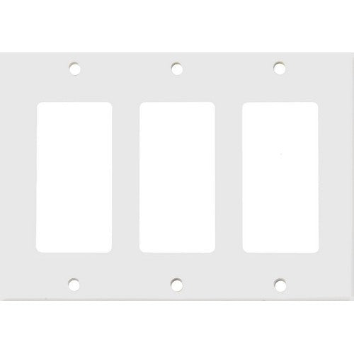 Morris Products 83132 Wh 3 Gang GFCI Metal