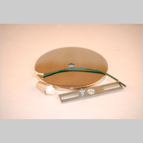 Kirks Lane-95009 - nickle pendant canopy kit complete