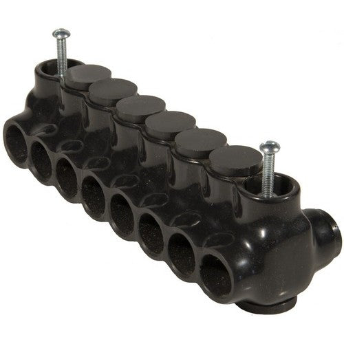 Morris Products 97846 250-6 Blk Insul Conn Mtg Dual