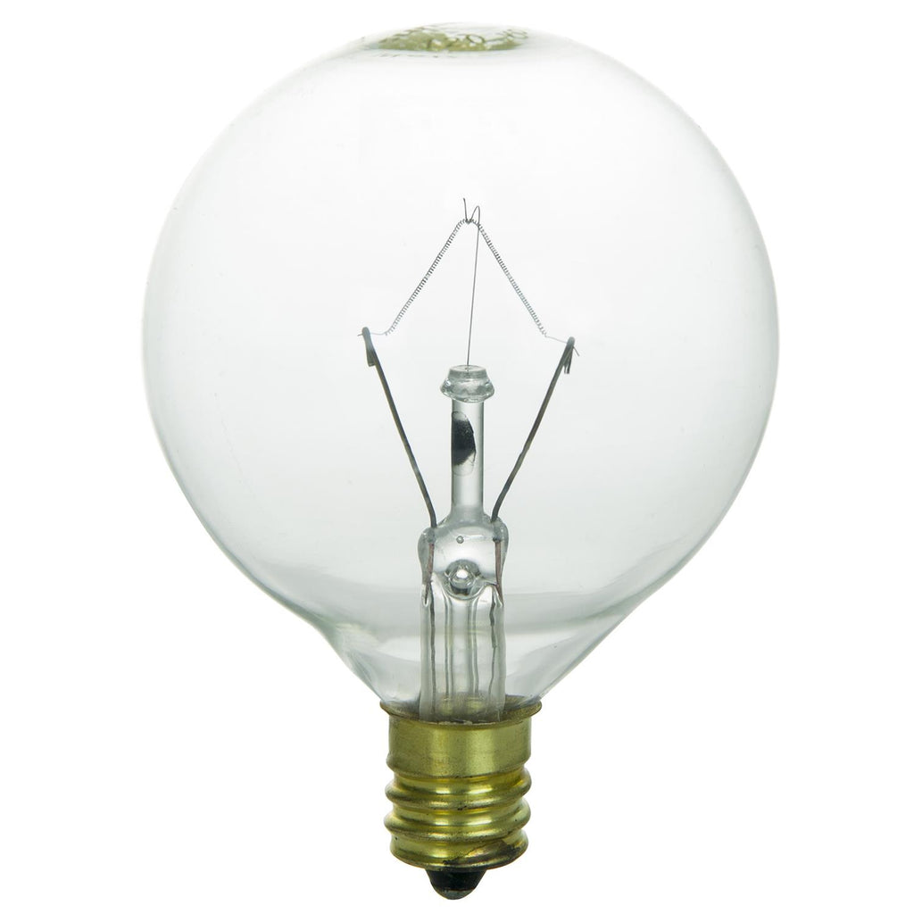 Incandescent - G16.5 Globe - 40 Watt - 350 Lumens  - Warm White - 2700 Kelvin