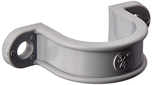 Morris Products 19492 3/4 inch PVC Pipe Strap (Pack of 100)