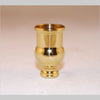 Kirks Lane-62412 - sol. brass candelabra candle cup 1/8 pol