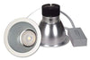 Satco S8707 - LED Downlight Retrofit - 8 Inch - 35 Watt - 4000 Kelvin - Silver Finish