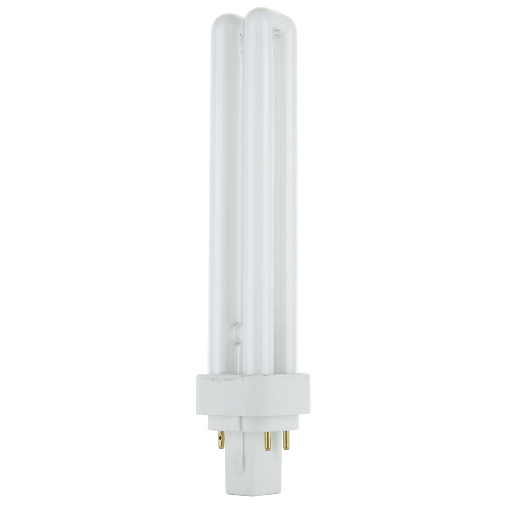 Plug-In - PLD 4-Pin Double U-Shaped Twin Tube - 26 Watt - 1560 Lumens  - Neutral White - 3500 Kelvin