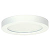 Satco S29331, 13.5 watt; 7" Flush Mount LED Fixture; 3000K; Round Shape; White Finish; 120 volts
