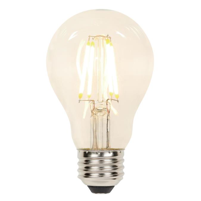 Westinghouse 4316400 Filament LED General Purpose Dimmable Light Bulb - A19 - 4.5 Watt - Clear - 2700 Kelvin - E26 Base