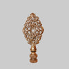 Kirks Lane-69877 - 3 1/4" high antique decorative finial tapped 1/4-27