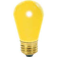 Satco S3960 Incandescent S14 Yellow - Pack of 4