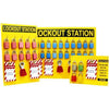 Morris Products 21612 Lockout Stations 4 Locks Empty