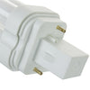 Plug-In - FDL 2-Pin Quad Tube - 28 Watt - 1350 Lumens  - Warm White - 2700 Kelvin