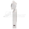 Topaz 75112 - 3-HEAD LED EMERGENCY LIGHT NYC APPROVED - 	1W LED HEADS 120/277VAC WALL MOUNT