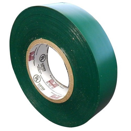 Morris Products 60040 7Milx3/4x60 ft PVC Tape Green