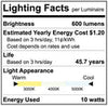 Luxrite LR23590 5 inch Slim LED Surface Mount 3CCT Round