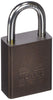 Morris Products 21656 Brown Padlock Keyed Alike