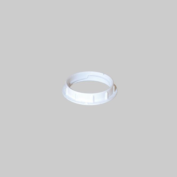 Kirks Lane-30802 - white die cast metal ring only 1 1/2"IDx2"OD