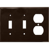 Morris Products 81262 Br 3 Gang 1Duplex 2Toggle