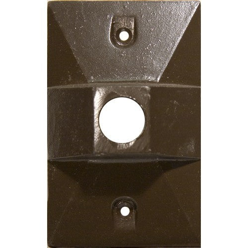 Morris Products 37314 Lamphdr Cover 1-1/2 Hole Brnz