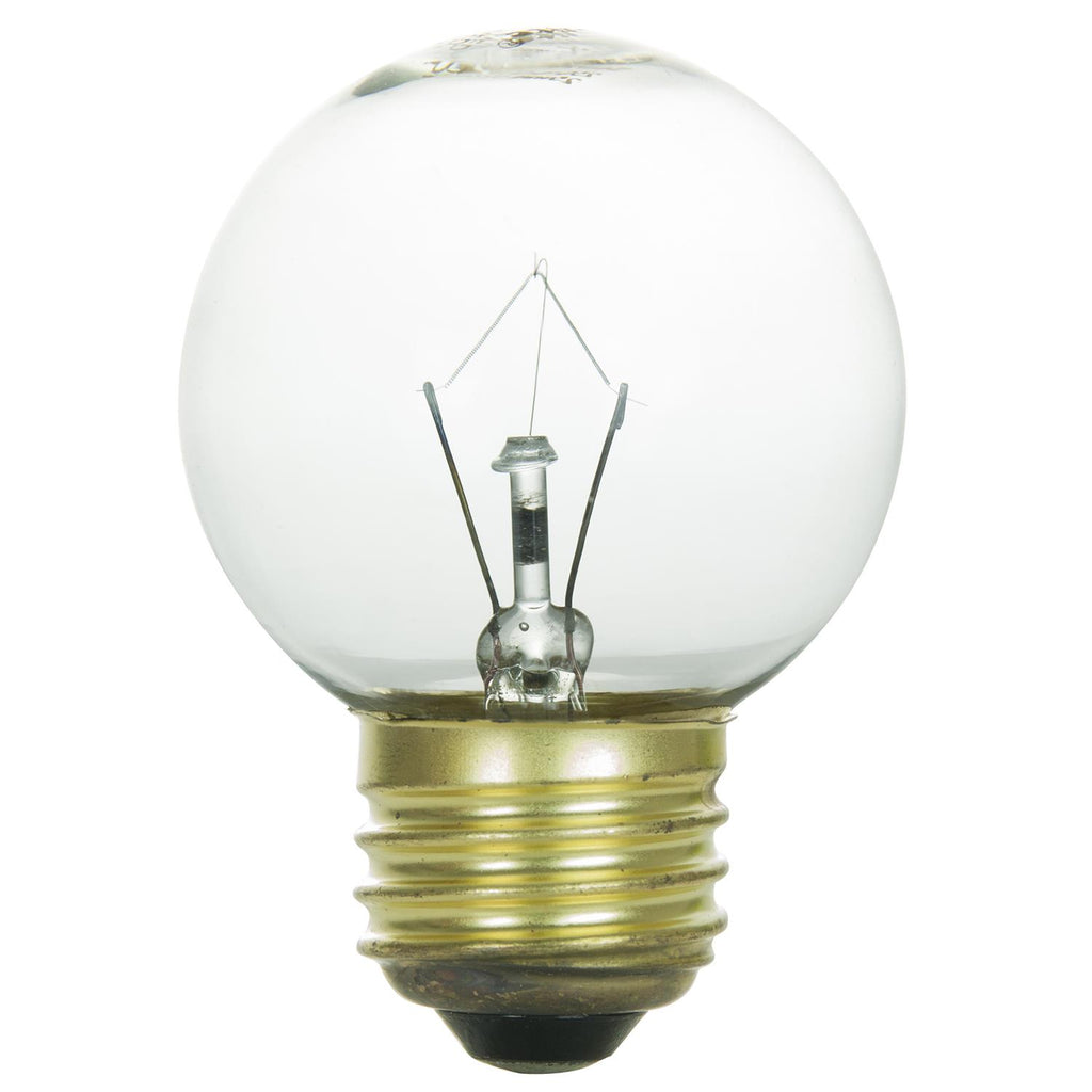 Incandescent - G16 Globe - 40 Watt - 350 Lumens  - Warm White - 2700 Kelvin