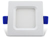 3 Inch Mini Recessed LED Flat Panel Square - 7 Watt - 450 Lumens - 4000K Kelvin - 82 CRI - 50000 Average Rated Hours - Dimmable - LR23698