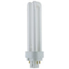 Plug-In - PLD 4-Pin Double U-Shaped Twin Tube - 18 Watt - 1080 Lumens  - Neutral White - 3500 Kelvin