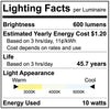 Luxrite LR23591 4 inch Slim LED Surface Mount 3CCT Square