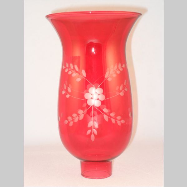 Kirks Lane-10201 - Ruby Floral Cut Hurricane 1 5/8 Inch Fitter