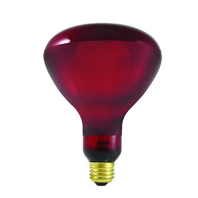 Bulbrite 714125 250 Watt BR40 Incandescent Red Heat Lamp