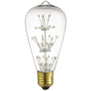 LED - Star Filament - 1.8 Watt - 120 Lumens  - Warm White - 2700 Kelvin
