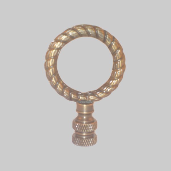 Kirks Lane-69751 - 2 1/2" antique finial tapped 1/4-27