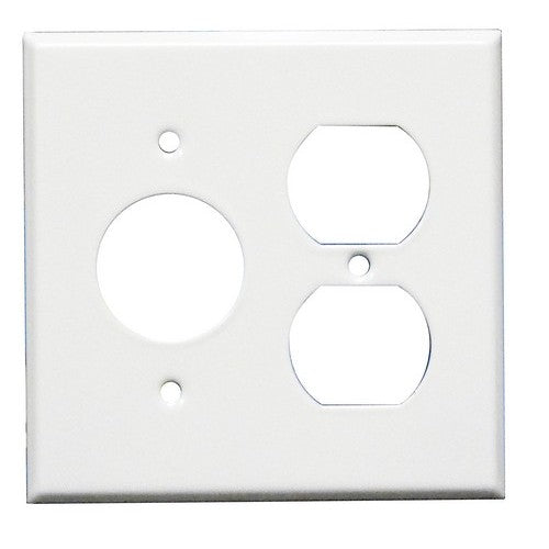 Morris Products 83552 Wh 2Gang,1 Duplex,1Sngl Recep