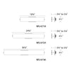 WAC WS-6736-27-AL - LINE 36IN VANITY/SCONCE 2700K