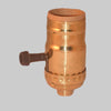 Kirks Lane-30575 - brass turn knob skt l/ss