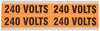 Morris Products 21360 (4)Volt Markers 240V (5 Pack)