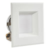 4 Inch LED Retrofit - Square - Baffled Trim - 010 Watt - 750 Lumens - 3000K Kelvin - 80 CRI - 50000 - Dimmable - LR24826