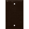 Morris Products 81512 Brown 1 Gang Blank