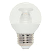Westinghouse 5312900 G16.5 LED Globe Dimmable Light Bulb - 7 Watt - 2700 Kelvin - E26 Base