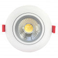 4 Inch Regressed Gimbal LED Downlight - 11 Watt - 1000 Lumens - 4100K Kelvin - 81 CRI - 50000 Average Rated Hours - Dimmable - LR23253