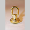 Kirks Lane-63841 - brass plated die cast screw collar loop