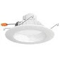 RAB DLED4R11YN - 4 Inch LED Downlight - 11 Watt - 3500 Kelvin - Round - White Trim