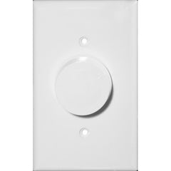 Morris Products 82711 Rotary Dimmer White Single Pole (Turn On/Off)