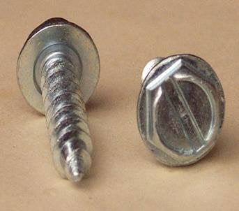 Morris Products 30224 Sheet Metal Screws - Hex/Slot 8 X 3/4 (Pack of 100)